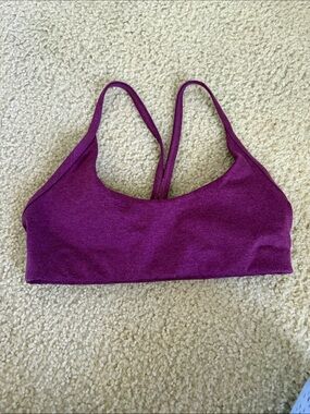Fleo Purple Sports Bra